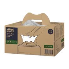 CHIFFON D'ESSUY.TORK HEAVY-DUTY CL.HANDY-BOX 1PLI BLANC 35.5X61.5CM W7 (1X120) photo du produit