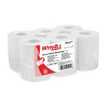 ROUL.D’ESSUY.PAPIER WYPALL L10 COMBIR.CENTERF.BLANC 1PLI 18.5CMX148M 390CPS(6) photo du produit