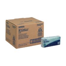 CHIFFON D'ESSUYAGE KC WYPALL X50 FOLDED 1PLI VERT 24.7X41.8CM (6X50) photo du produit