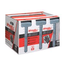 CHIFFON D'ESSUYAGE WYPALL FORCEMAX 1/4 PLIS GRIS 33,.5X34.5CM (1X480) photo du produit