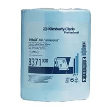 ROULEAU D'ESSUYAGE KC WYPALL X60 HYDROKNIT BLEU 1PLI 31.5X152M 500CPS(1) photo du produit