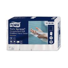 ESSUIE-MAINS TORK XPRESS PREM COMPR SOFT MULTIFOLD 2PLIS 21.2X24CM H2 (12X225) photo du produit