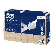 HANDDOEK TORK XPRESS ADV SOFT NATUREL MULTIFOLD 3P 2LGS 21.3X24CM H2 (21X180) artikelfoto
