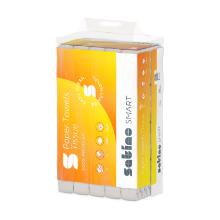 HANDDOEK SATINO SMART RECYCL. WIT V-VOUW 2LGS 24X23CM PT3/PT4 (20X200) artikelfoto