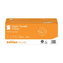 HANDDOEK SATINO HiCycle V-VOUW 2LGS 25X23CM PT3 (20X160) artikelfoto