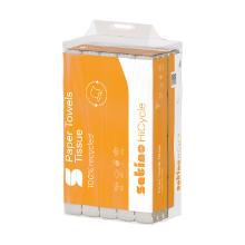 ESSUIE-MAINS SATINO HiCycle RECYCLED BLANC V-FOLD 2PLIS 24X23CM PT3 (20X200) photo du produit