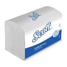 ESSUIE-MAINS SCOTT ESSENTIAL(TM) INTERFOLD BLANC 1PLI 21X20CM (15X340) photo du produit