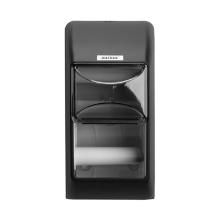 DISTRIBUTEUR PAPIER TOILETTE KATRIN POUR 2 ROUL. NOIR 14.5X14.5X30CM (1) photo du produit
