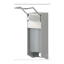 DISTRIBUTEUR SAVON ET DESINFECTION ALU AVEC RESERV.500ML ET LEVIER A COUDE (1) photo du produit