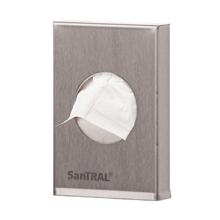 DISPENSER SANTRAL CLASSIC VOOR HYGIENISCHE ZAKJES RVS AFP 9.1X13.6X2.4CM (1) artikelfoto