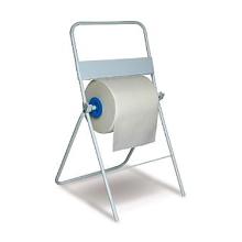 DISTRIBUTEUR ROUL.D'ESSUYAGE MAXI METAL BLANC LAQUE 44X40X88CM (1) photo du produit