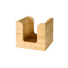 DISTRIBUTEUR BAMBOO NATUREL 11X11CM > SERVETTEN 20X20CM (1X4) photo du produit