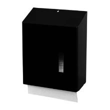 DISTRIBUTEUR ESSUIE MAINS SANTRAL CLASSIC MIDNIGHT C/ZZ INOX NOIR MAT (1) photo du produit