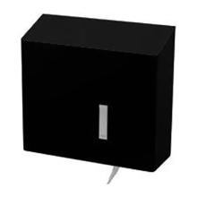 DISTRIBUTEUR PAPIER TOILETTE SANTRAL CLASSIC MIDNIGHT 4 ROUL. INOX NOIR MAT (1) photo du produit