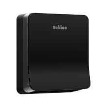 DISTRIBUTEUR ESSUIE-MAINS HYGINITY SATINO S PLIE-Z&W NOIR PT2+PT20 (1) photo du produit