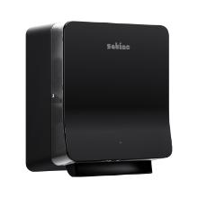 DISTRIBUTEUR ROULEAU ESSUIE-MAINS AVEC DETECTEUR HYGINITY SATINO NOIR SYS1 (1) photo du produit
