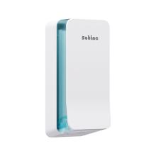 DISTRIBUTEUR PAPIER TOILETTE HYGINITY SATINO FEUILLE A FEUILLE BLANC BT1 (1) photo du produit