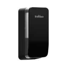 DISTRIBUTEUR SAVON MAINS DETECTEUR CLEAN&CARE HYG.SATINO NOIR 1000ML SF1 (1) photo du produit