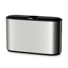 DISTRIBUTEUR ESSUIE-MAINS TORK XPRESS PORTABLE INOX MULTIFOLD IMAGE LINE H2 (1) photo du produit