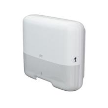 DISTRIBUTEUR ESSUIE-MAINS TORK MINI SINGLEFOLD/C-FOLD ELEVATION BLANC H3 (1) photo du produit