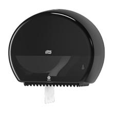 DISTRIBUTEUR PAPIER TOILETTE TORK MINI JUMBO ELEVATION NOIR T2 (1) photo du produit