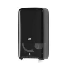 DISTRIBUTEUR PAPIER TOILETTE TORK TWIN MID-SIZEELEVATION NOIR T6 (1) photo du produit