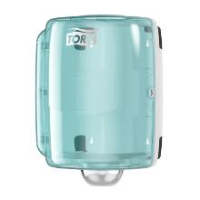 TORK DISTRIBUTEUR COMBI ROL BLANC/TURQUOISE W2 (1) photo du produit