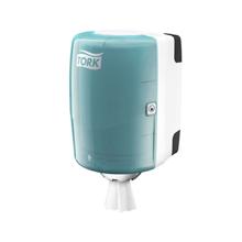 TORK DISTRIBUTEUR CENTERFEED ROL BLANC/TURQUOISE M2 (1) photo du produit