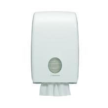 DISTRIBUTEUR AQUARIUS BLANC POUR ESSUIE-MAINS INTERFOLD (1) photo du produit