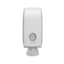DISTRIBUTEUR PAPIER TOILETTE AQUARIUS FOLDED WIT (1) photo du produit