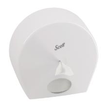 DISTRIBUTEUR PAPIER TOILETTE SCOTT CONTROL JUMBO CF BLANC 31.3X30.7X12.7CM (1) photo du produit