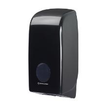 DISTRIBUTEUR PAPIER TOILETTE AQUARIUS FOLDED NOIR (1) photo du produit