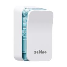 DISTRIBUTEUR DESODORISANT D'AIR SATINO HYGINITY BLANC AR1 (6) photo du produit