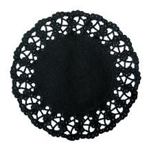 DENTELLE RONDE PERFO. NOIR D.19CM (8X250) photo du produit