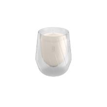 % STYLECO BOUGEOIR BOLSIUS TRSP D.96 H.111MM +RECHARGE 50 H. BLANC (4+4GRATIS) photo du produit
