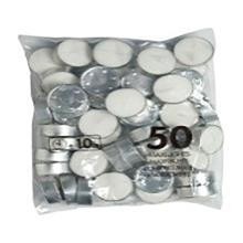 BOUGIE CHAUFFE-PLATS 10 HEURES BLANC D.60 H.24MM (4X50) photo du produit