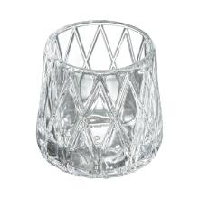 RELIGHT DIAMOND BOUGEOIR BOLSIUS VERRE TRSP D.82 H.87MM (2X6) photo du produit