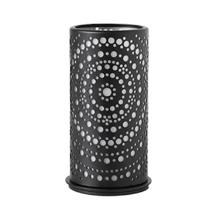 BOUGEOIR METAL BILLY NOIR 140X75MM (4X1) photo du produit