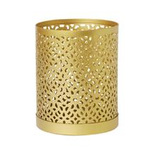 BOUGEOIR METAL BLISS GOLD 100X80MM (4X1) photo du produit