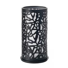 BOUGEOIR METAL TWIST NOIR D.75 H.140MM (4X1) photo du produit