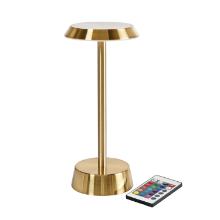 NOUR LAMPE LED BRASS (DORE) SANS FILE + REMOTE CONTROL - D.119 H.263MM (6X1) photo du produit