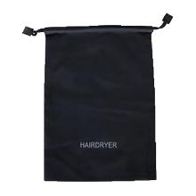 SAC COTON POUR SECHE-CHEVEUX NOIR IMPRILE HAIRDRYER 405X290MM (1) photo du produit