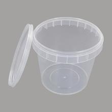 POT + COUVERCLE PP TRSP. INVIOLABLE D.95 H.80MM - 365ML (1X456) photo du produit