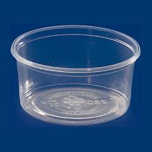 POT ROND TUSIPACK PP TRSP. D.101 H.50MM - 250ML (10X100) photo du produit
