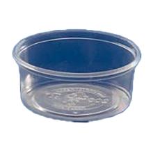 POT ROND TUSIPACK PP TRSP. D.101 H.28MM - 125ML (10X100) photo du produit