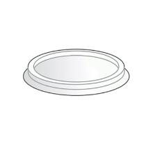 DEKSEL DELIPACK (REUSE) PP TRSP. D.70.3MM > POTJE 72507050->125 (10X100) artikelfoto