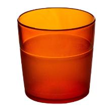 VERRE JUNIOR FROST PC BPA FREE ORANGE D.70 H.70MM - 170/225ML (1X50) photo du produit