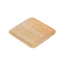 ASSIETTE CARREE PALMIER 110X110X10MM (12X20) photo du produit