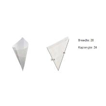 CORNET FRITES PAPIER NR23 235X240/280X340MM (1X1000) photo du produit