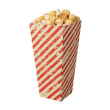 POT A POPCORN CARRE CARTON ROUGE/CREME 92/63X92/63X195MM 1170ML (1X500) photo du produit